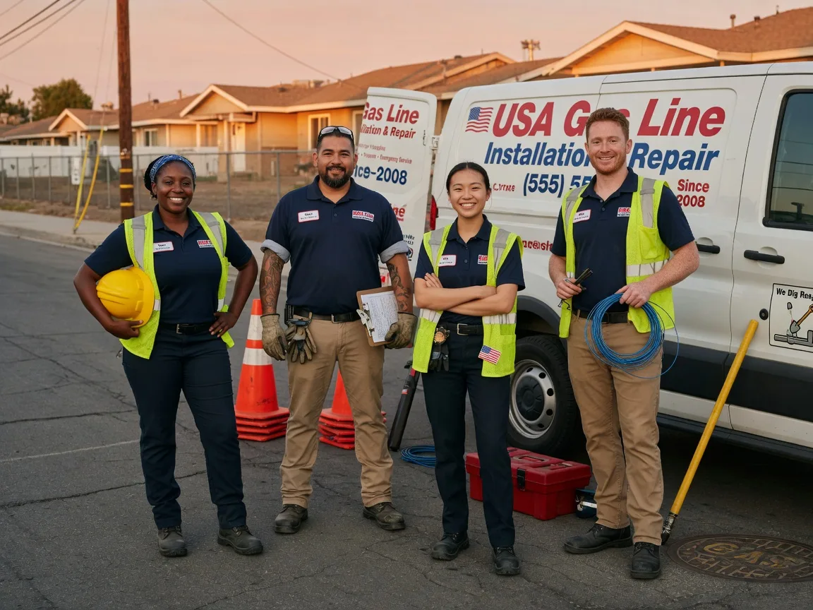 Gas Line Installation company in Leicester, NC